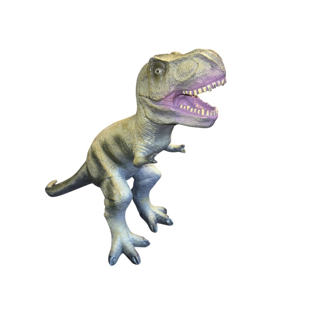 Toys R Us 2013 Tyrannosaurus T-Rex Dinosaur Large Rubber Figure 20" Rex Major - Picture 3 of 8